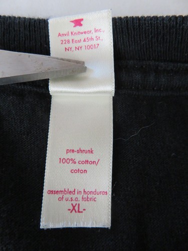 Anvil Tee Shirt Navajoland Black Size XL - Picture 6 of 7