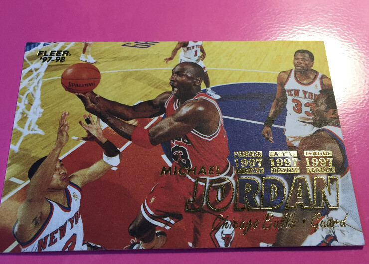 #NBAカード #MichaelJordan #FLEER Amazon.com: 1990-91 Fleer All-Stars Basketball #5 Michael
