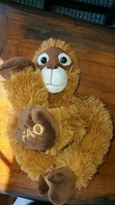 TOYS R US FAO SCHWARZ Orangutan Monkey STUFFED ANIMAL ADJUSTABLE ARMS Plush