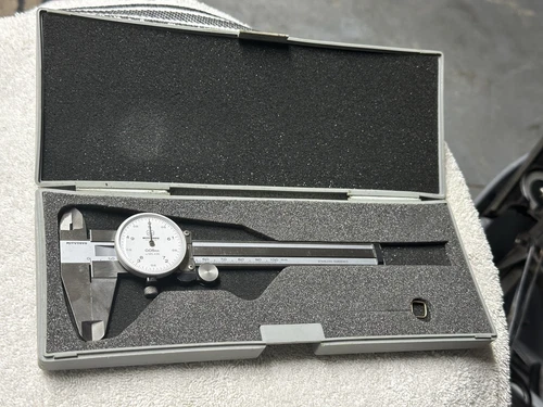 Rare Mitutoyo Dial Caliper, #505-636, Metric, 0-100 mm, Seldom Used