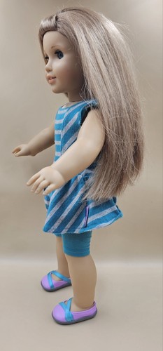 American Girl Of The Year 2012 Mckenna Brooks Doll In Meet Outfit With Book GOTY - Picture 5 of 11