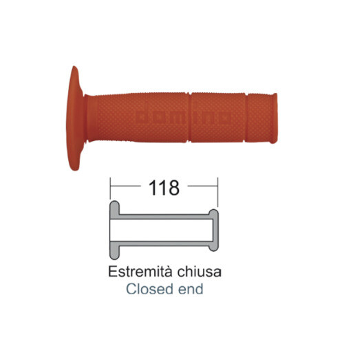 COMANDO GAS RAPIDO DOMINO HR CROSS MOTO 2T Con MANOPOLE TOMMASELLI - Foto 3