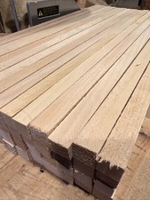 20 pcs 3/4" x 3/4" x 10" Basswood Craft Lumber Carving Wood Strips