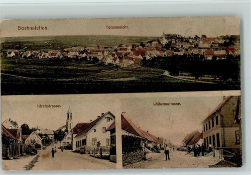 13409066 - 7071 Soehnstetten Kirchstrasse, Wilhelmstrasse AK Heidenheim LKR