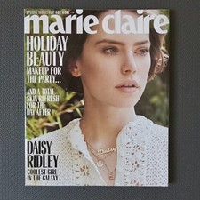 Marie Claire Holiday 2019 Star Wars Daisy Ridley A Warrior For Our Time Magazine