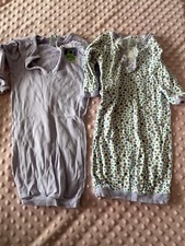 Infant girl sleep sacks lot of 2 by Gerber size 0-6 months