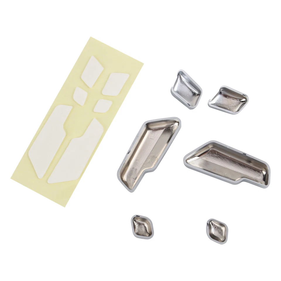 Matt Chrome Door Seat Adjust Switch Button for 2012-2014 Mercedes-Benz CLS63 AMG - Image 4 of 4