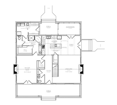 House Plans PDF's - 3 Bdrm / 2 1/2 Bath - #2305