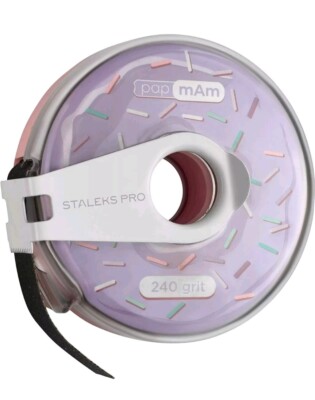 STALEKS ATC 240W Profi Rollenfeile 240er Körnung bis zu 80 Nagelfeilen