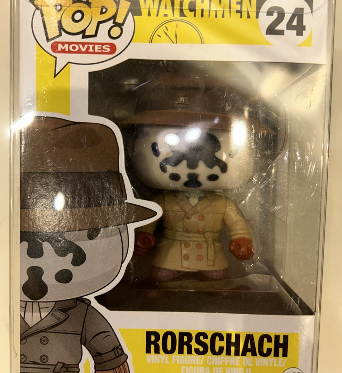 Funko Pop! Watchmen Rorschach Figurine #24 Vaulted Retired