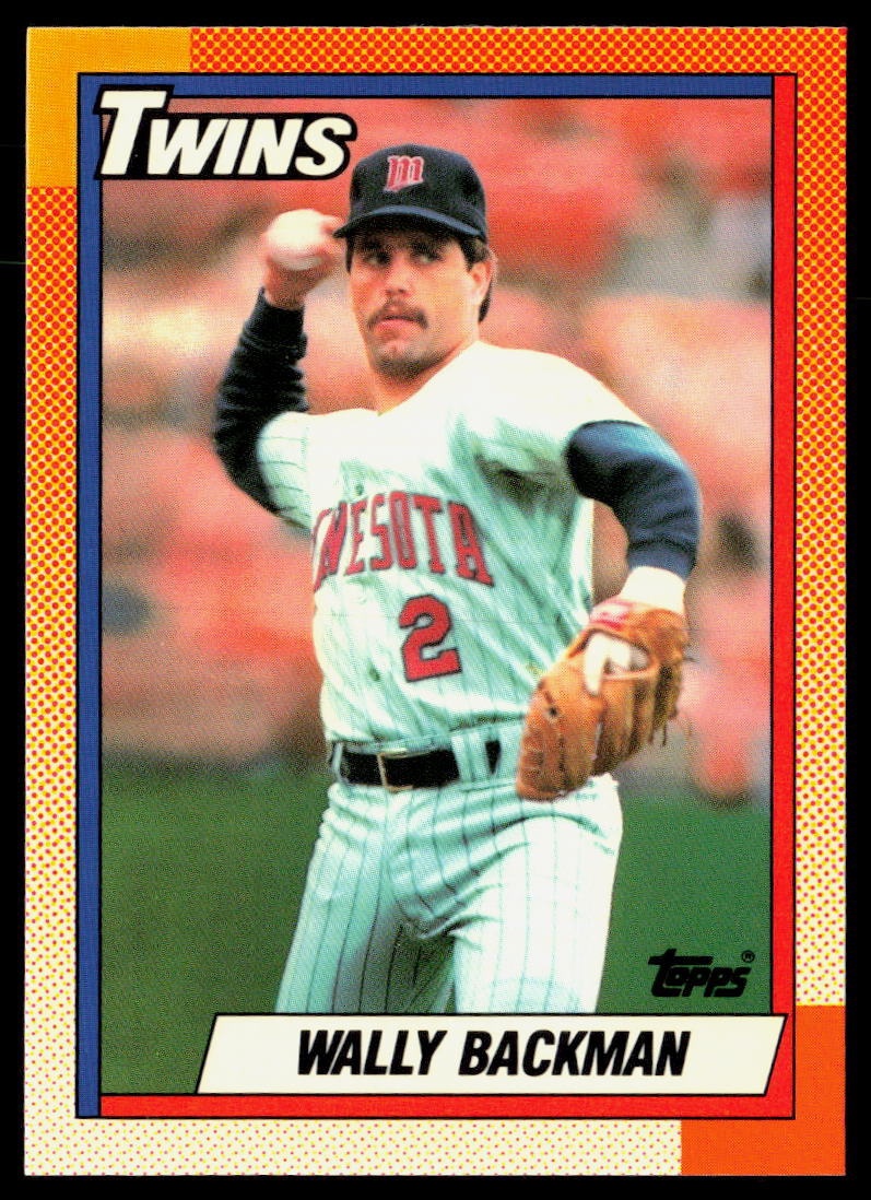 Wally Backman 1990 Topps Tiffany #218