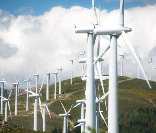 300KW Horizontal Windkraftanlage 220V 380V 600V 3Blätter Windräder Windgenerator - Bild 5 von 15