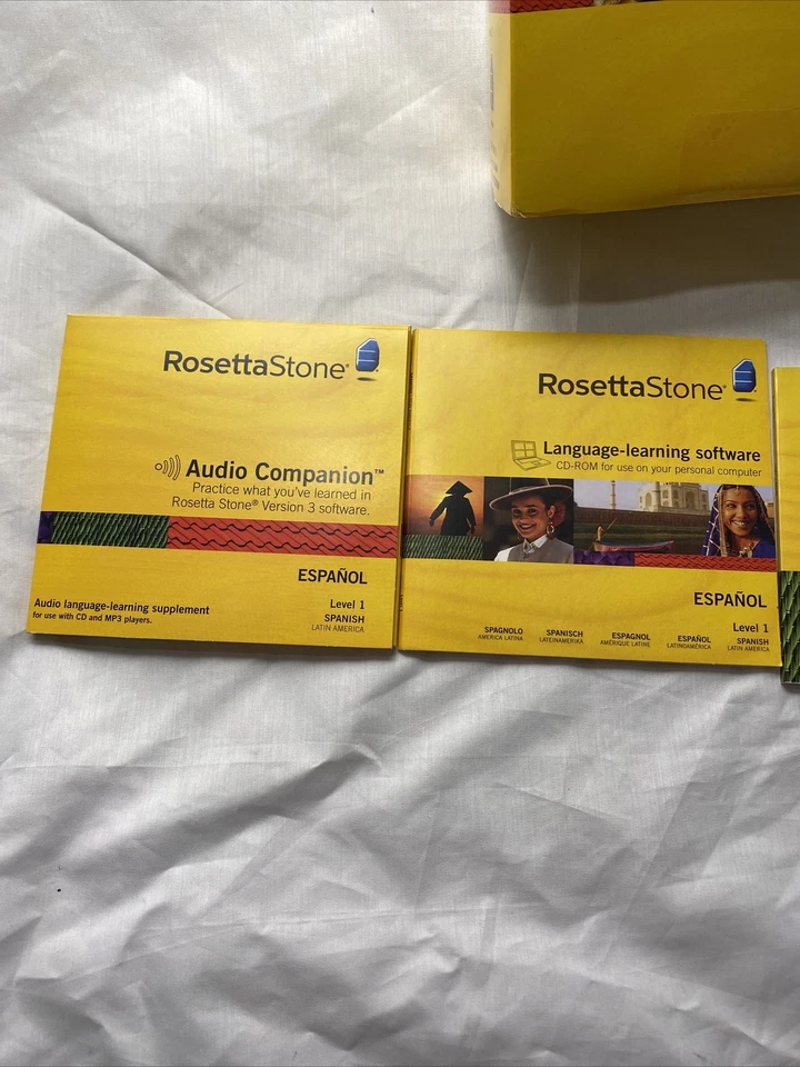 Rosetta Stone Spanish Level 1 Latin America Homeschool Edition w/CDs & Material - Image 2 of 2