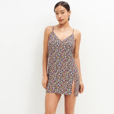 NWOT Reformation Marlowe Nolita Floral Mini Dress Large