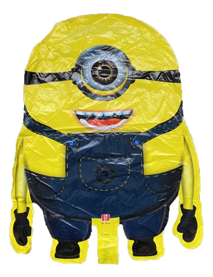 6 PK Minions Balloons Minions Cute Birthday Party Decorations For Kids Pack Set - Image 2 of 3