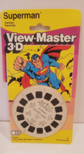 View Master 3D Superman DC 3 Reel Set 1064 in Package