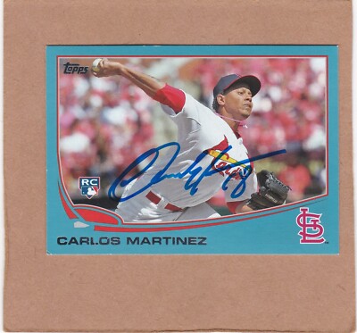 2024 Historic Autographs Authentic 2013 Topps Update #US175 Carlos Martinez RC