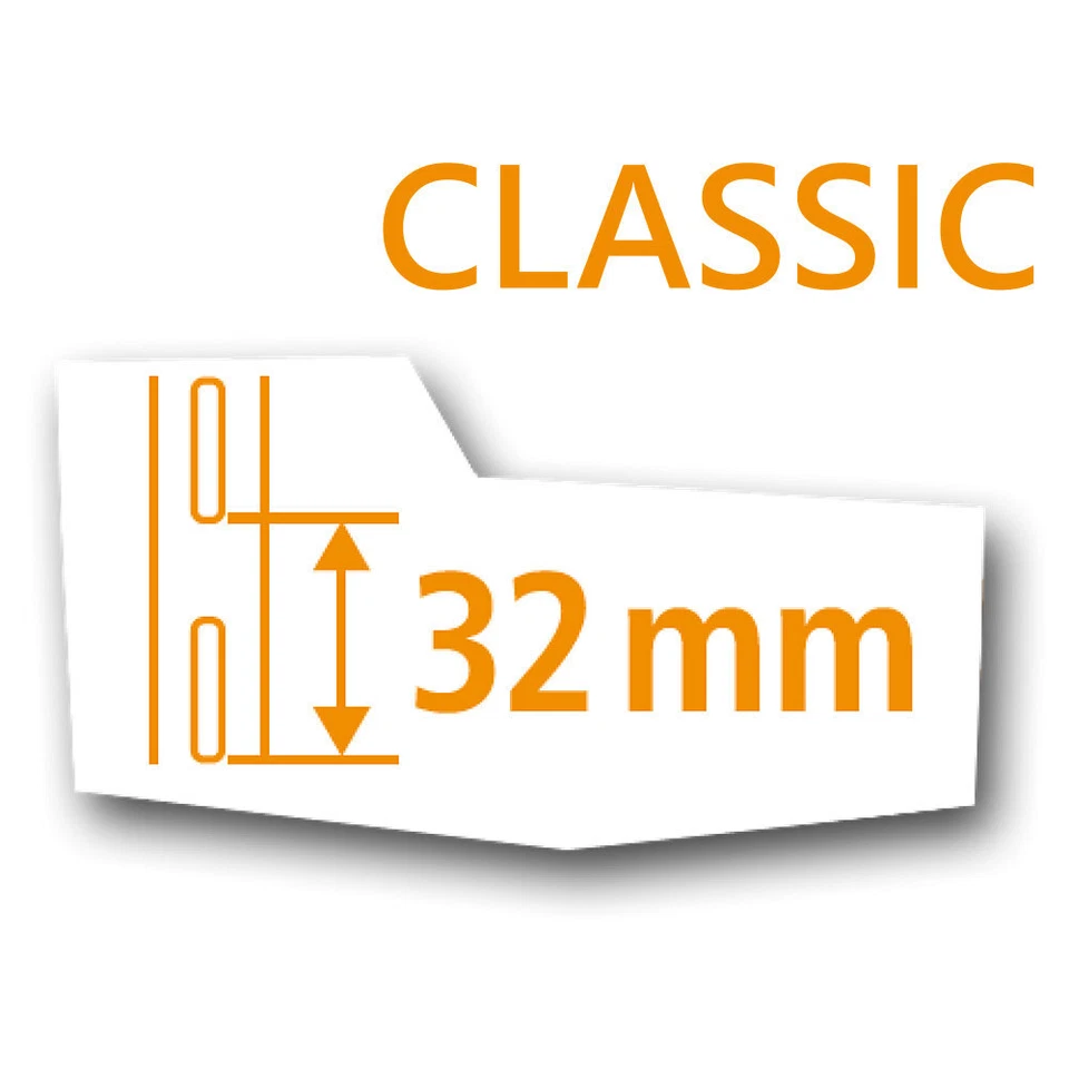 Element System Regalträger EASY | CLASSIC Raster 32 Regalhalter für Wandschienen - Bild 2 von 4