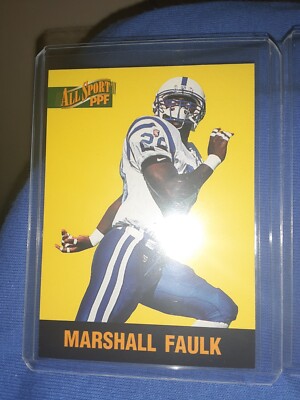 Marshall Faulk 1996 Score Board All Sport PPF #90 NFL  MVP HOF