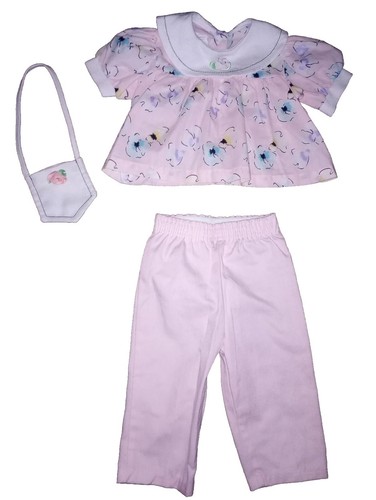 Sweet treats 3 piece Outfit set Baby Girl Size 12 Month.