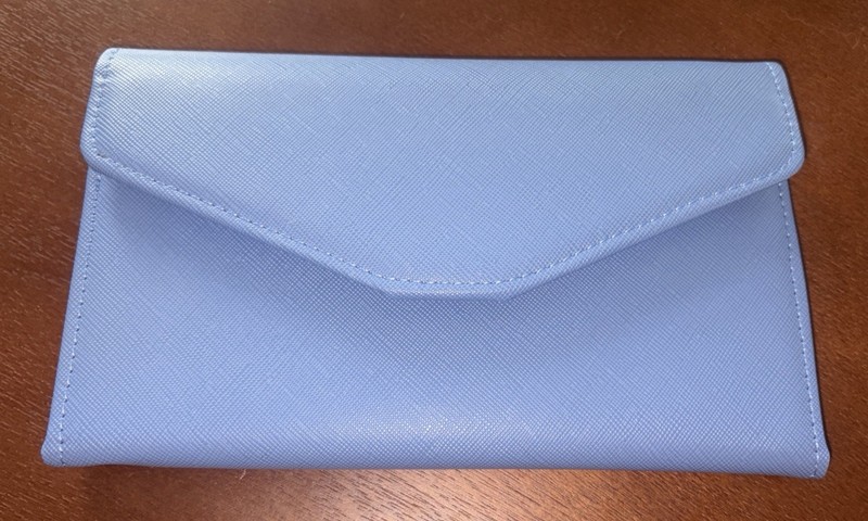 Zoppen Mulit-purpose Passport Holder Travel Wallet Blue - NEW