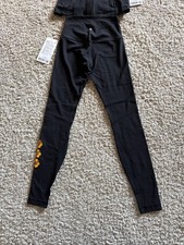 Lululemon Hawaii Hibiscus   Align HR Black Leggings 28" Size 4 - NWT 