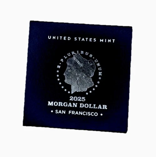 2025 San Francisco Morgan Dollar .999 Silver Bullion $1 Coin OGP COA