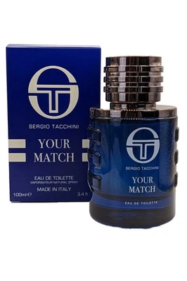 Sergio Tacchini Your Match Eau de Toilette Spray 100ml Mens Fragrance