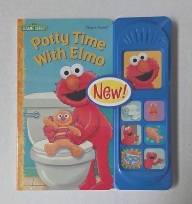 Potty Time With Elmo  Who Wants To Die  Recalled Book In Original Wrapper