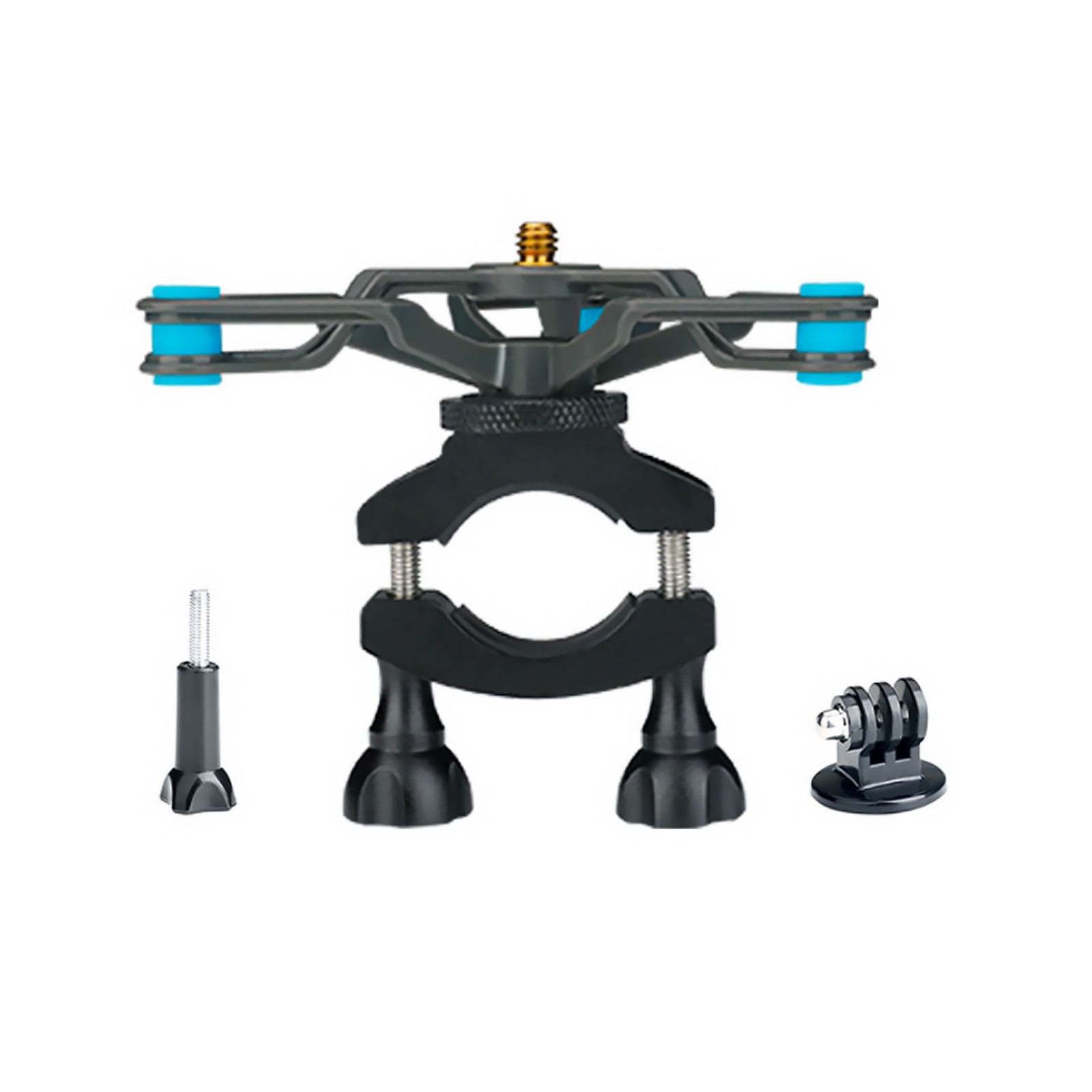 Bicycle Shock Absorber Camera Mount Bracket Bike Holder Stabilizer Kit Universal