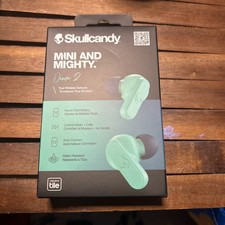 Skullcandy Dime 2 True Wireless Earbuds Bluetooth, Noise-Cancelling, Green