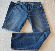 Vtg Levis 501xx Jeans Mens 38x36 Blue Denim Button Fly Straight Made in USA