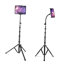 72" Adjustable iPad Stand Floor, Heavy Duty Tablet Tripod Stand, Floor Tablet