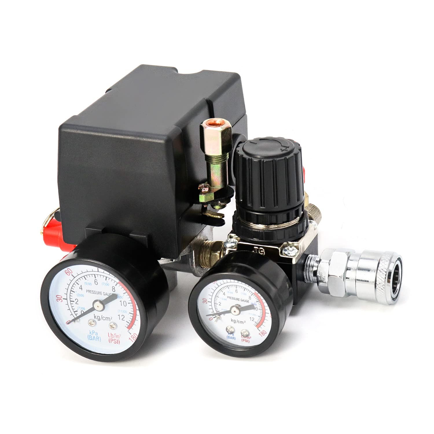 Pressure Switch For Pneumatic Tools, 90&ndash;120psi Adjustable Cont...