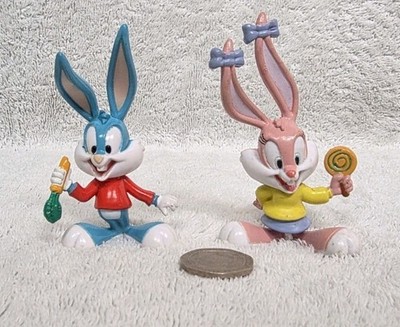 Tiny Toon Adventures Buster and Babs Bunny loony tunes Vintage Figuren 2,5'' ansehen