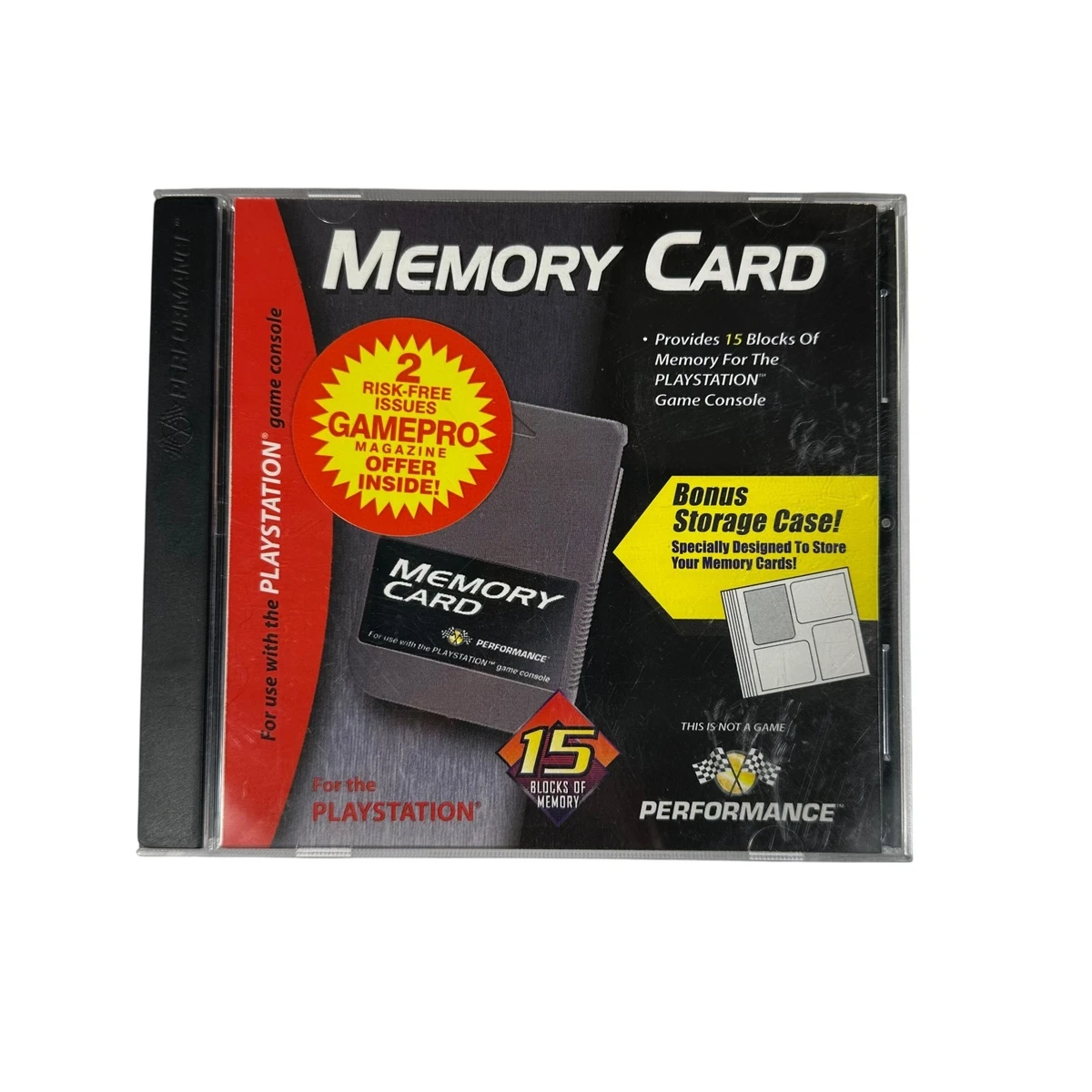 PlayStation Video Game Memory Cards & Expansion Packs for Sony