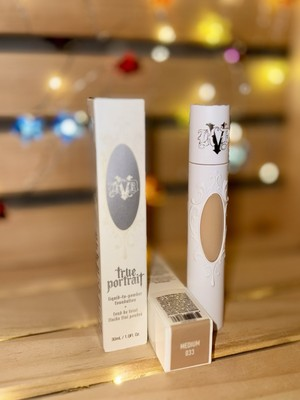 #ad KAT VON D TRUE PORTRAIT LIQUID TO POWDER FOUNDATION MEDIUM 033 $16.72