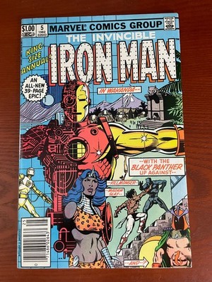 Invincible Iron Man Annual 5  VF- 7.5 Bag And Board Gemini Mailer