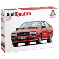 Modellauto Audi Quattro |Italeri|3671| 1:24 Modellpanzer Promo
