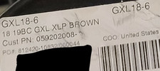 Copperfield 18awg GXL SAE J1128 XLPE Automotive Lead Wire 125C Brown /100ft