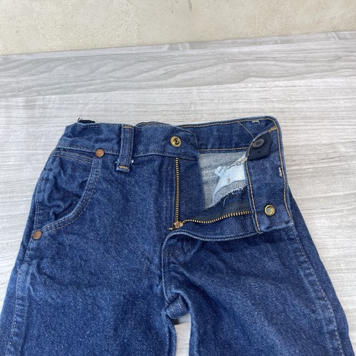 Jeans Wrangler 13MWZJP classici western cowboy blu bambino ragazzo taglia 3T slim #2 - Foto 4 di 11