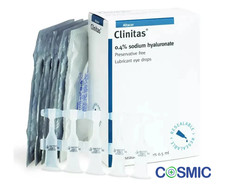 Clinitas Preservative Free Lubricant Eye Drops 30 x 0.5ml