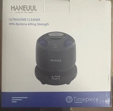  Ultrasonic Retainer Cleaner for Dentures & Aligner Black new in box 