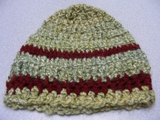 Hand Knitted - Child/Toddler Size Stocking Cap Beanie Hat