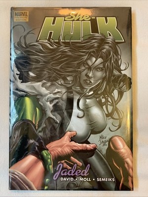 Marvel She-Hulk: Jaded by David Hardcover, New Sealed