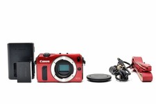 Canon EOS M 18.0MP Mirrorless Digital Camera Body Red Near Mint Japan 2822720