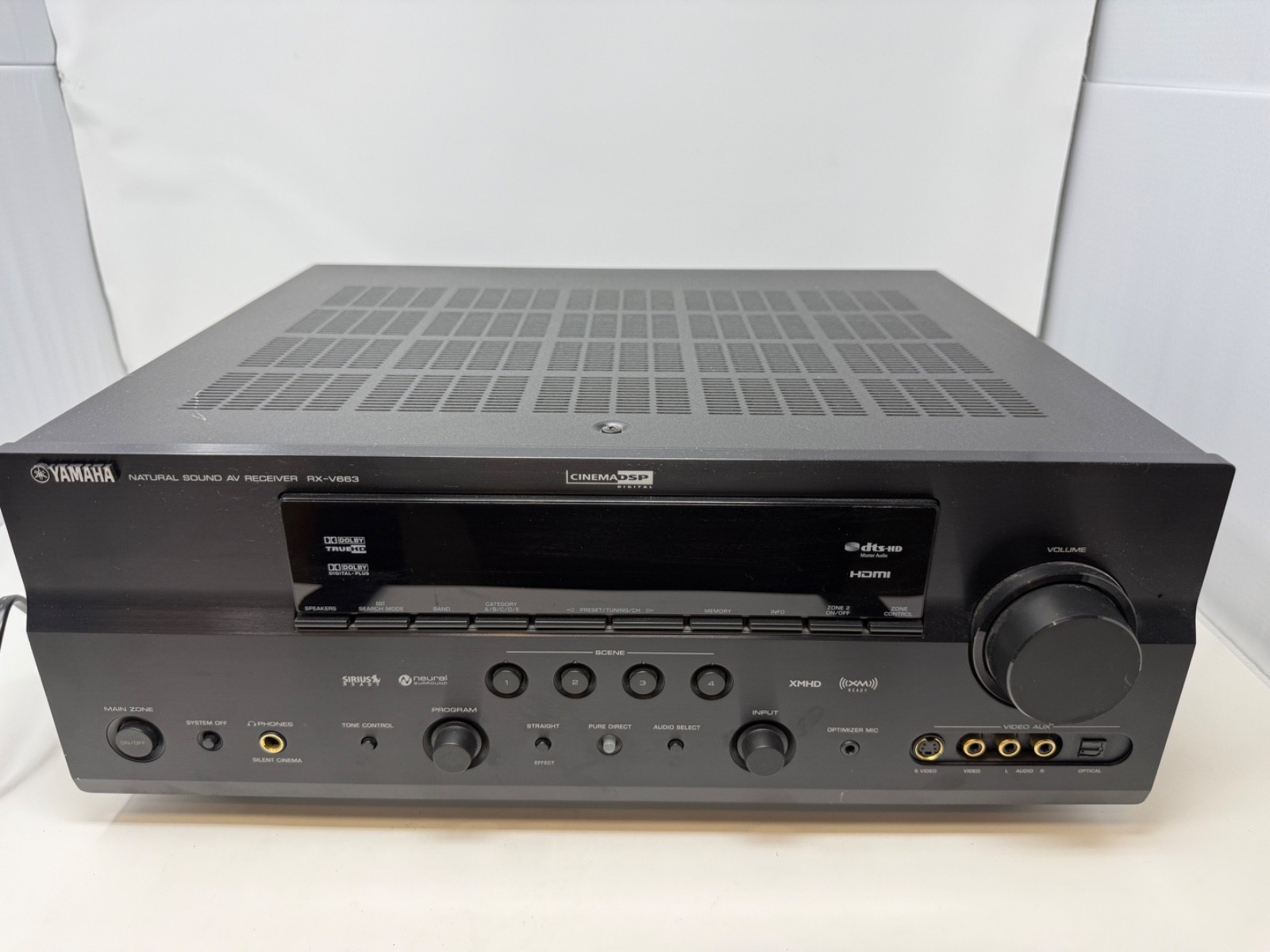 Yamaha RX-V663 7.1 AV Receiver HDMI Dolby TrueHD DTS-HD Cine
