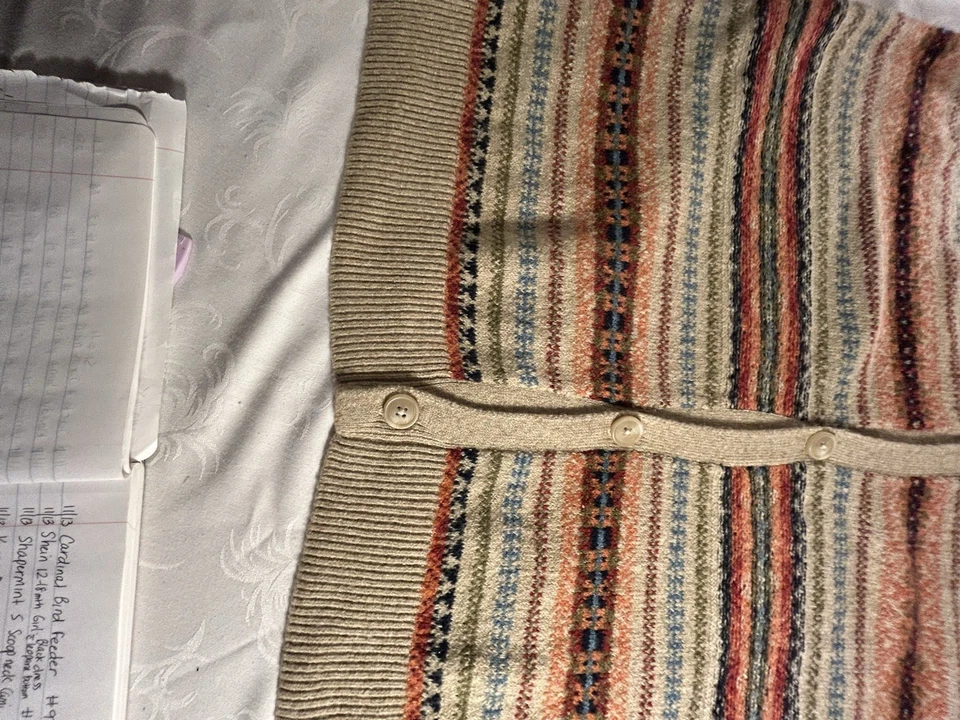 Chaleco abuelo unisex antiguo azul marino tan suave, unisex, extra grande Foto 4 de 4