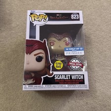 Funko Pop Marvel Wandavsion Scarlet Witch Primark Exclusive Glow In The Dark