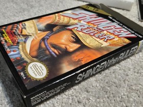 Shingen The Ruler NES Box, Manual, Reference Card, Foam Insert NO GAME